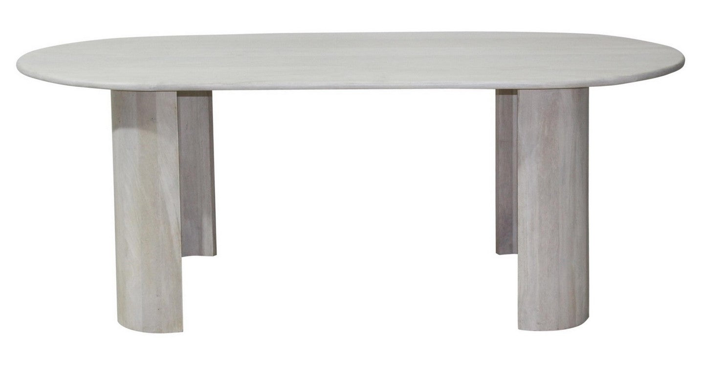 Tavolo 200x100x76h cm Orlando Ovale Naturale...