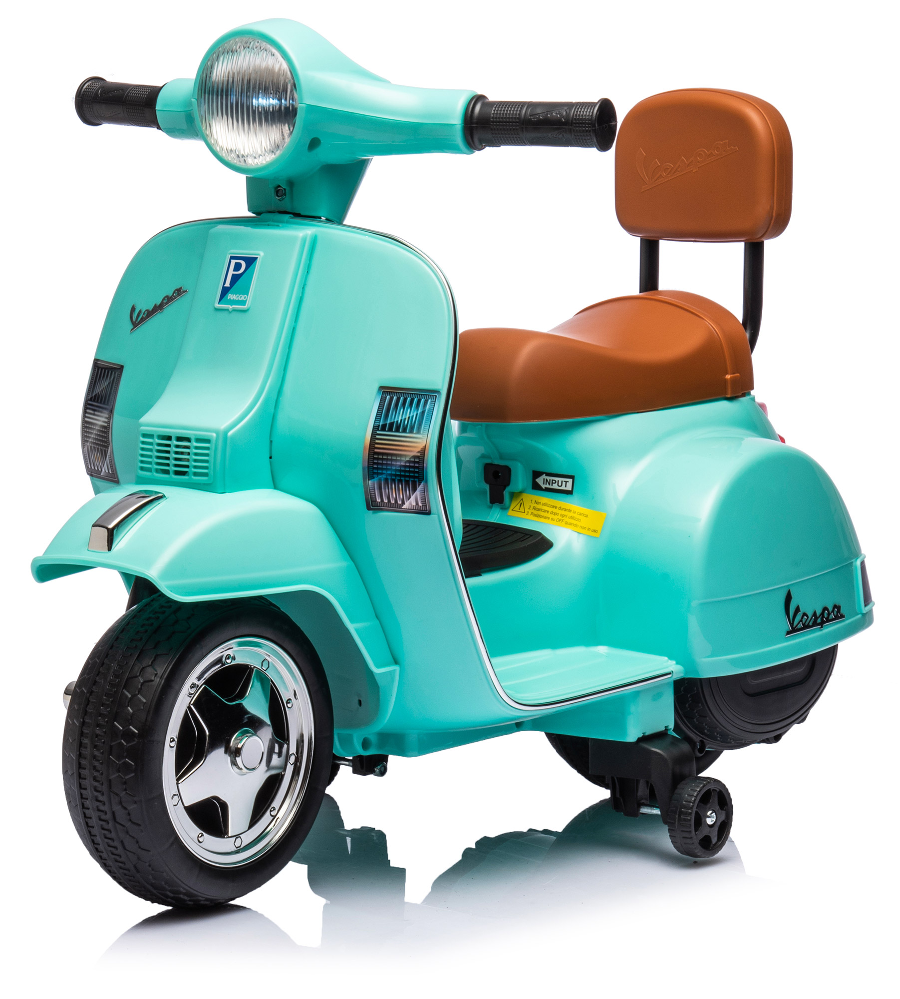 Piaggio Mini Vespa PX150 Elettrica 6V per Bambini Verde