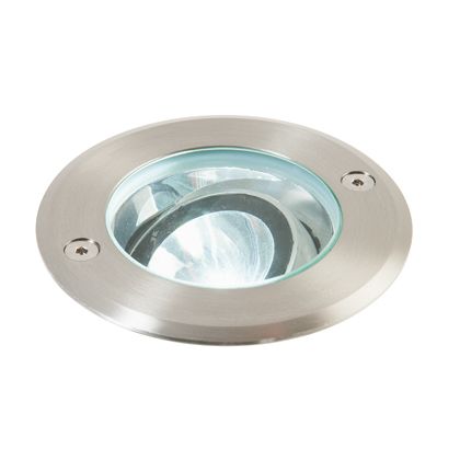 Faretto Calpestabile Basculante Incasso Pavimento a LED 6W 4000K Sovil Acciaio