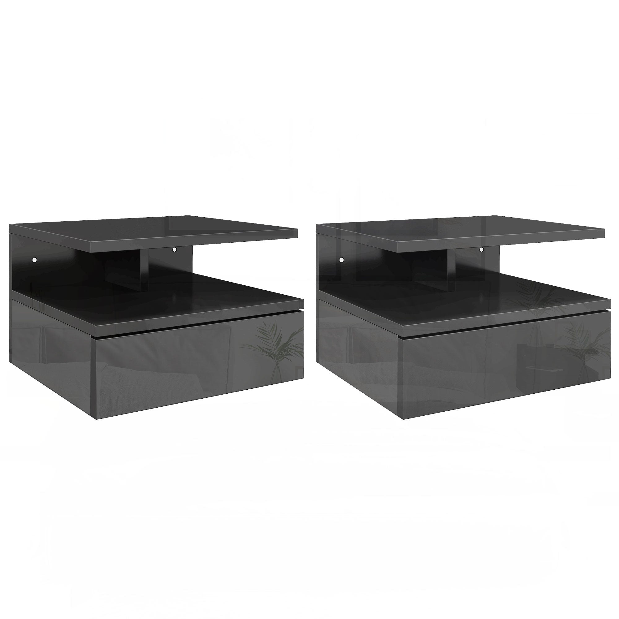 Supporto Per Occhiali Baitaihem - Confezione Da 2 In Pelle Con Base Antiscivolo
