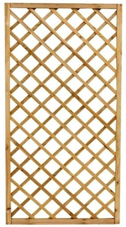 Pannello Grigliato per Rampicanti 120x180 cm in Legno Impregnato...