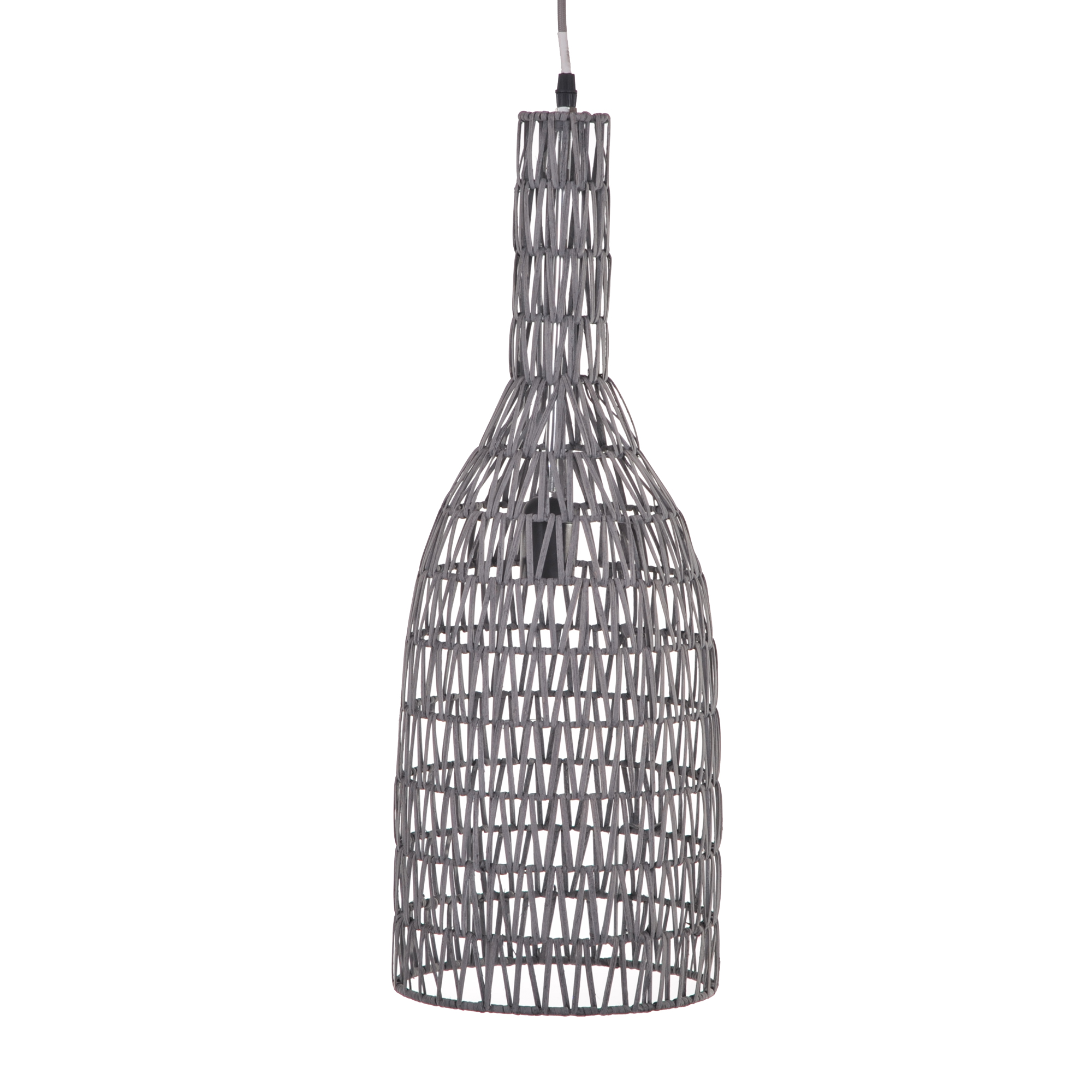 Image of Lampadario in Rattan H 63 cm