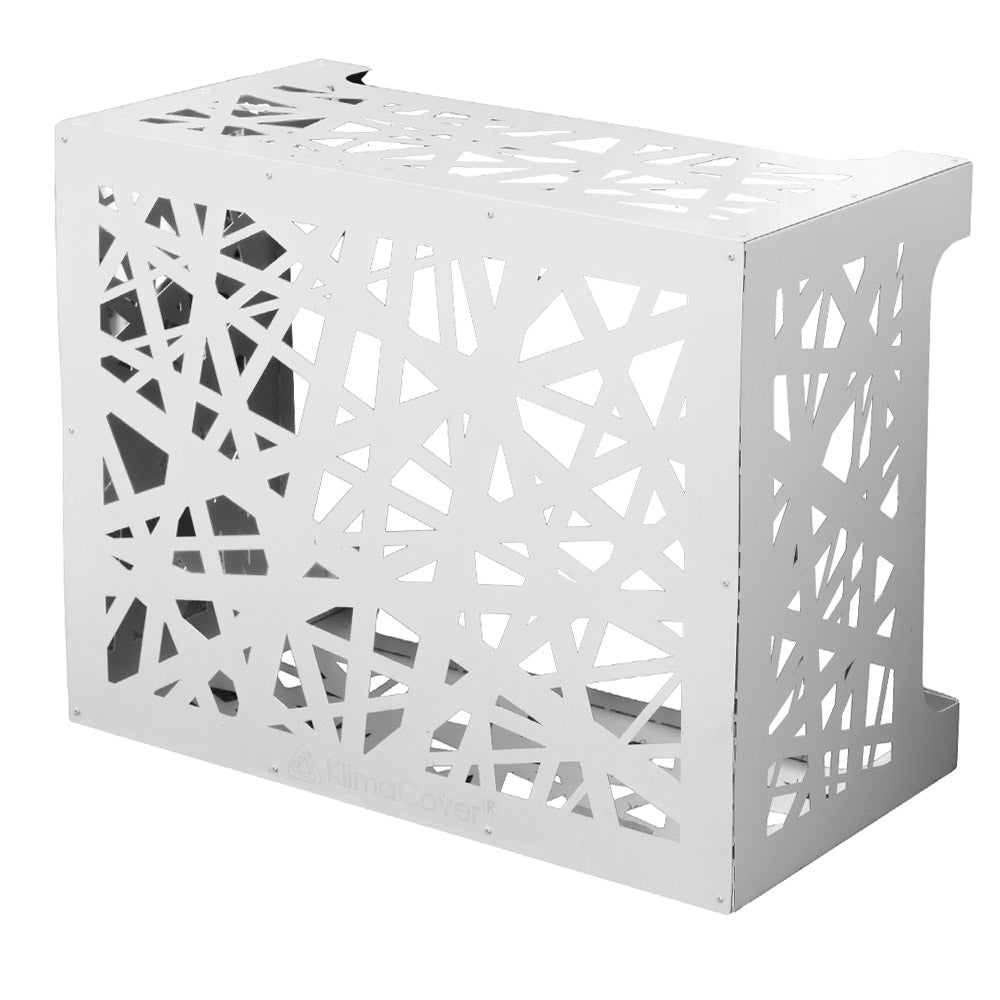 Copri Condizionatore 86x44x68 cm in Alluminio Glam M Bianco