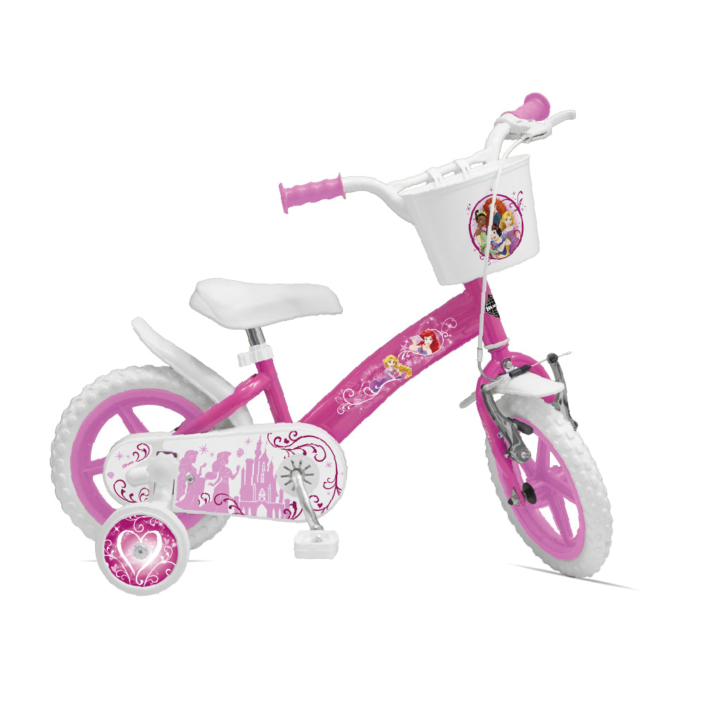 Bicicletta per Bambina 12'' Freni V-Brake con Licenza Disney Princess...