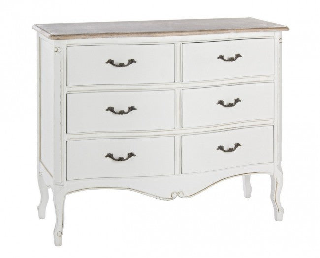 Cassettiera 6 Cassetti Justine in Legno