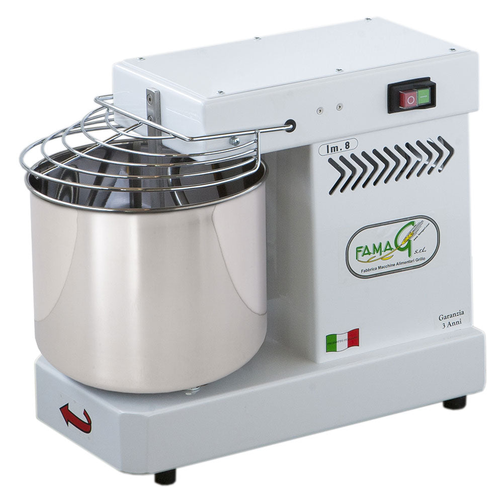 Image of Impastatrice a Spirale Testa Fissa 8Kg 350W Famag IM8/230