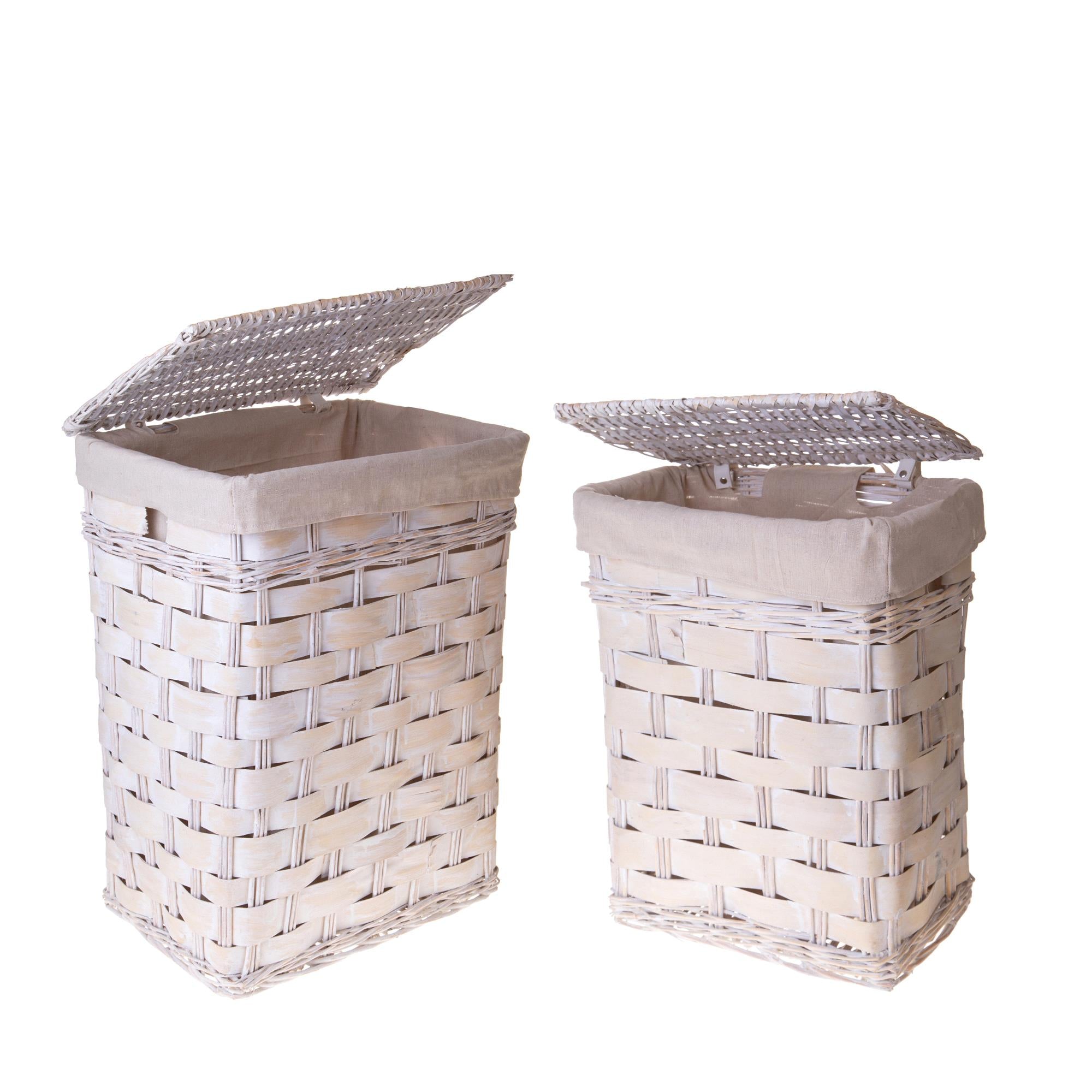 Set 2 Cesti per Biancheria H 64 cm...