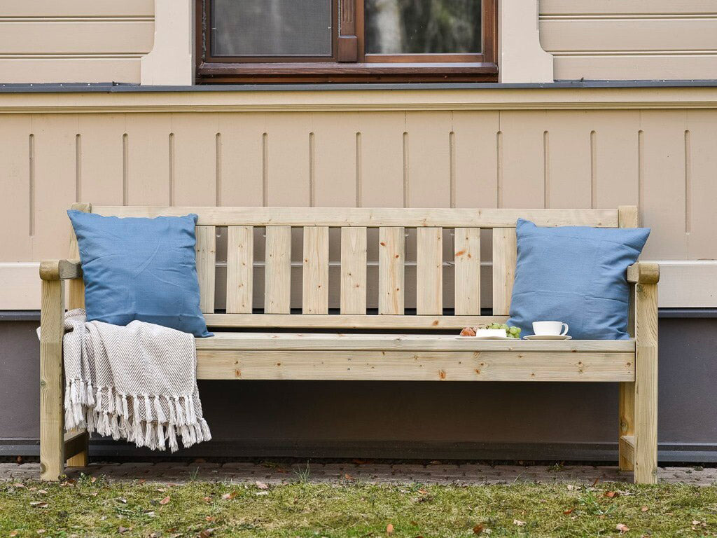 Panca da Giardino 200x65x92H cm Ercole in Legno...