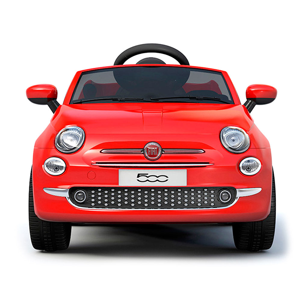 Macchina Elettrica per Bambini 12V con Licenza Fiat 500 Rossa