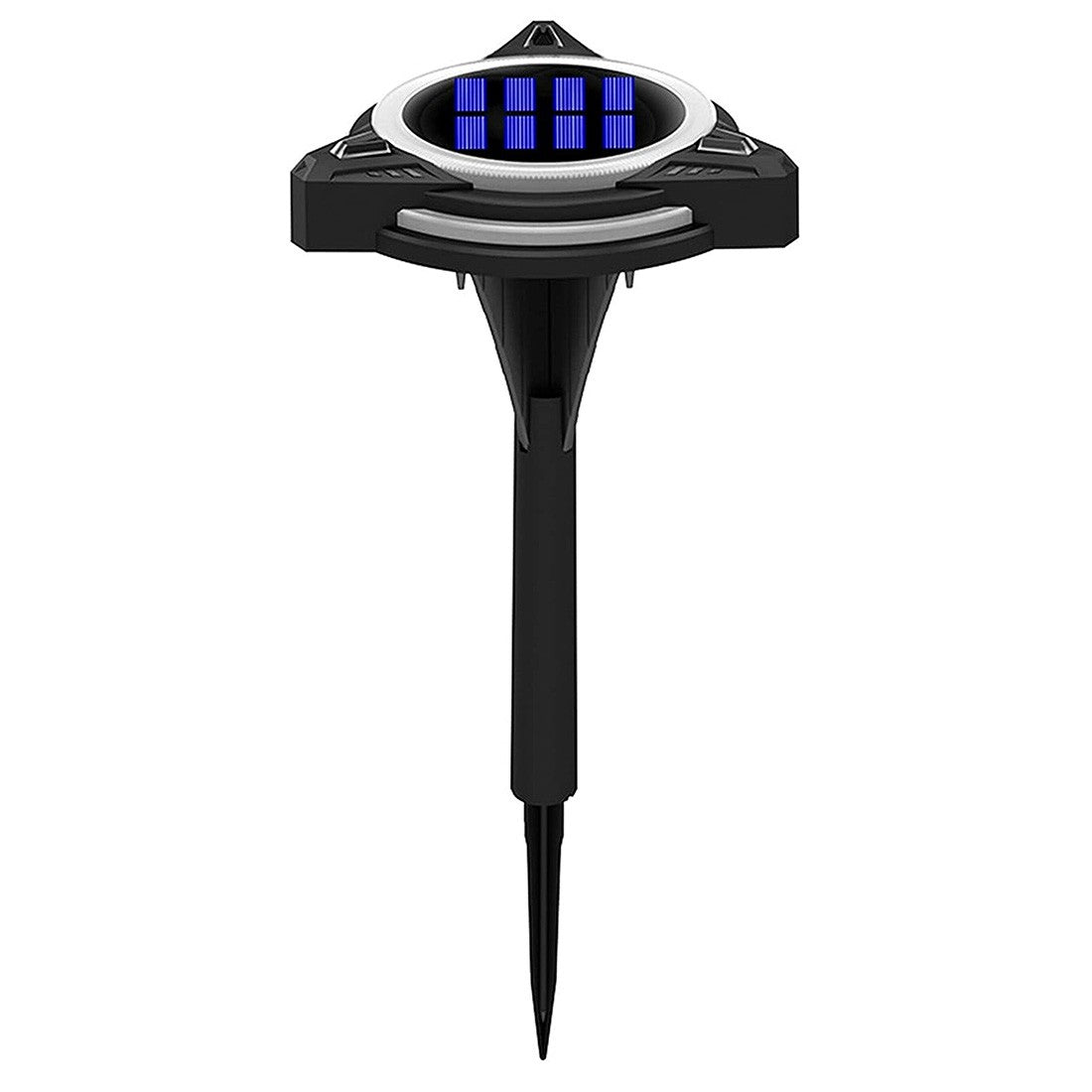 Faretto Solare Luce Led RGB Triangolo da Giardino con Sensore Crepuscolare IP68...