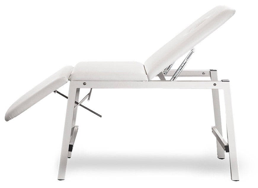 Image of Lettino da Massaggio Fisioterapia Fisso 3 Sezioni 190x65x78cm Benotti Kilda Bianco