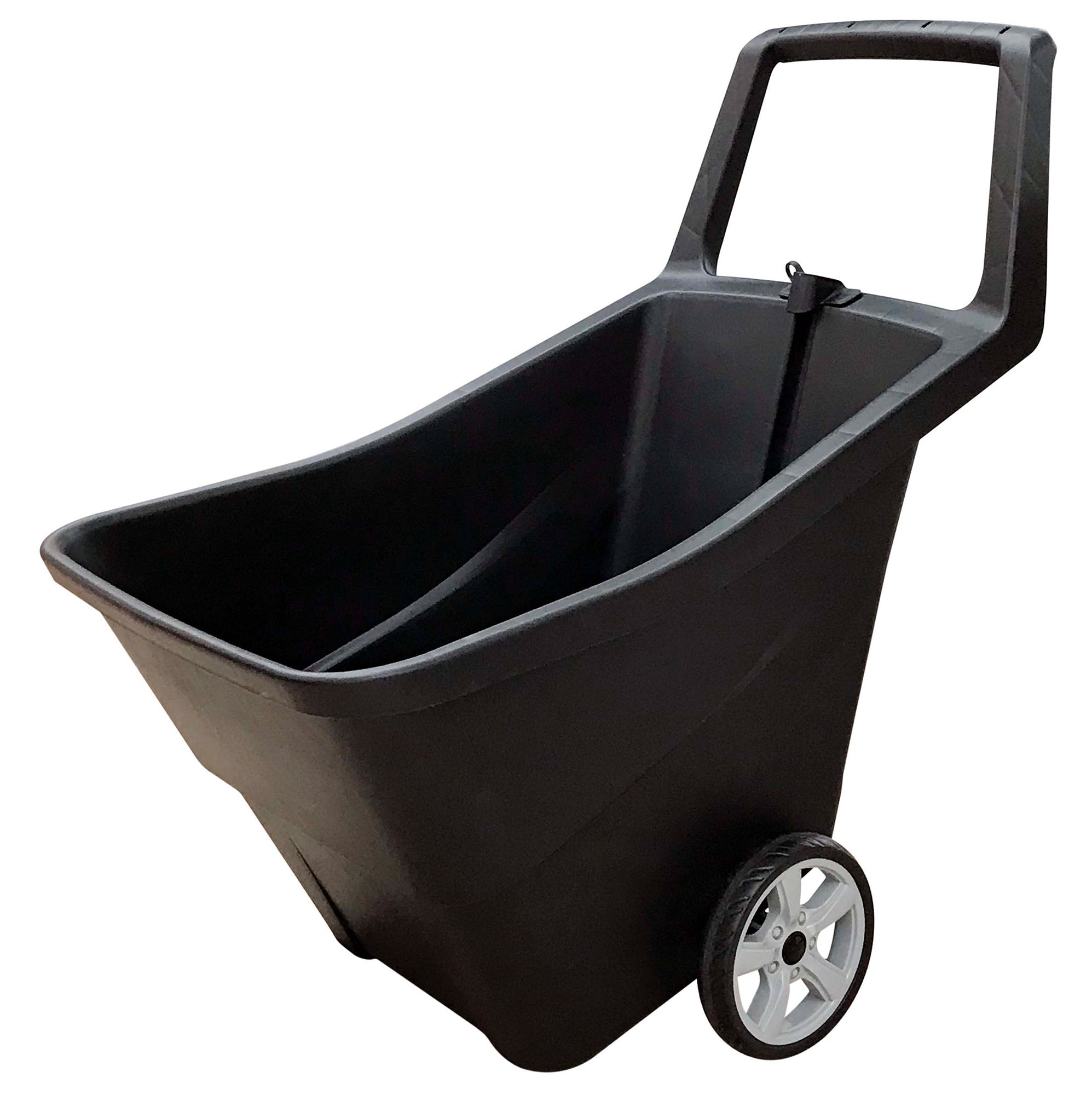 Carriola Multiuso da Giardino 95 Litri Nera...