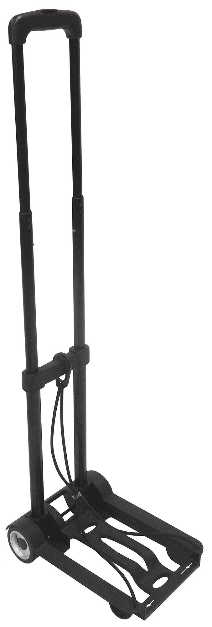 Carrello Pieghevole Portapacchi 35 Kg in Metallo Tosini Carrellino Nero...