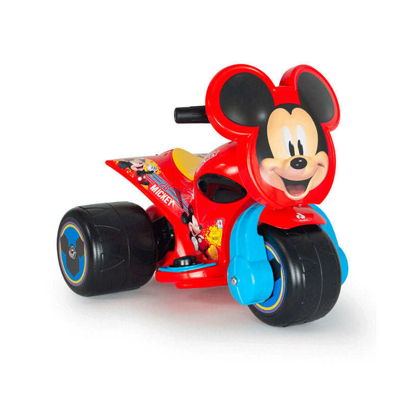 Moto Elettrica per Bambini 6V 3 Ruote Samurai Disney Mickey...