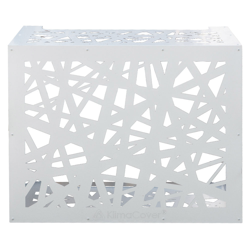 Copri Condizionatore 86x44x68 cm in Alluminio Glam M Bianco