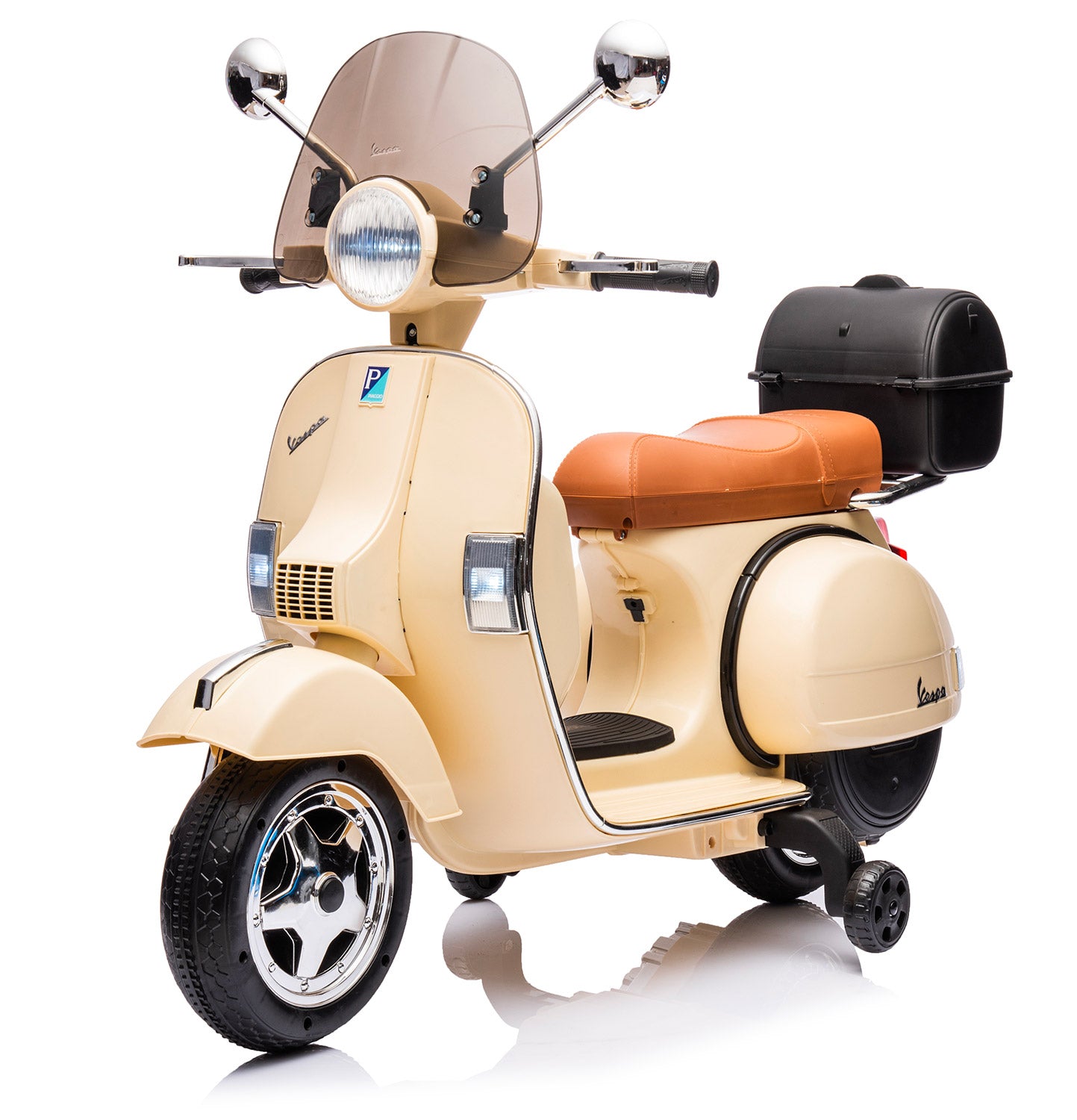 Piaggio Vespa PX150 Full Elettrica 12V per Bambini Crema...