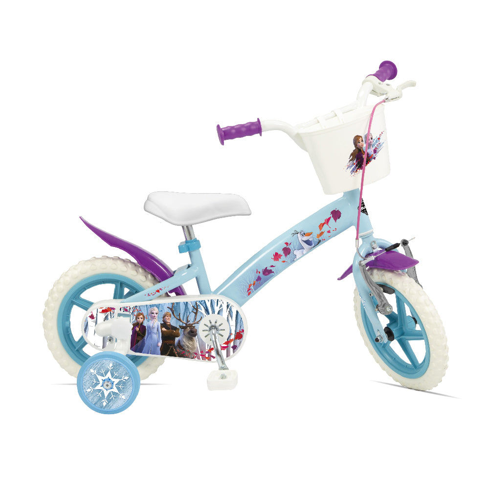 Bicicletta per Bambina 12'' Freni V-Brake con Licenza Disney Frozen...