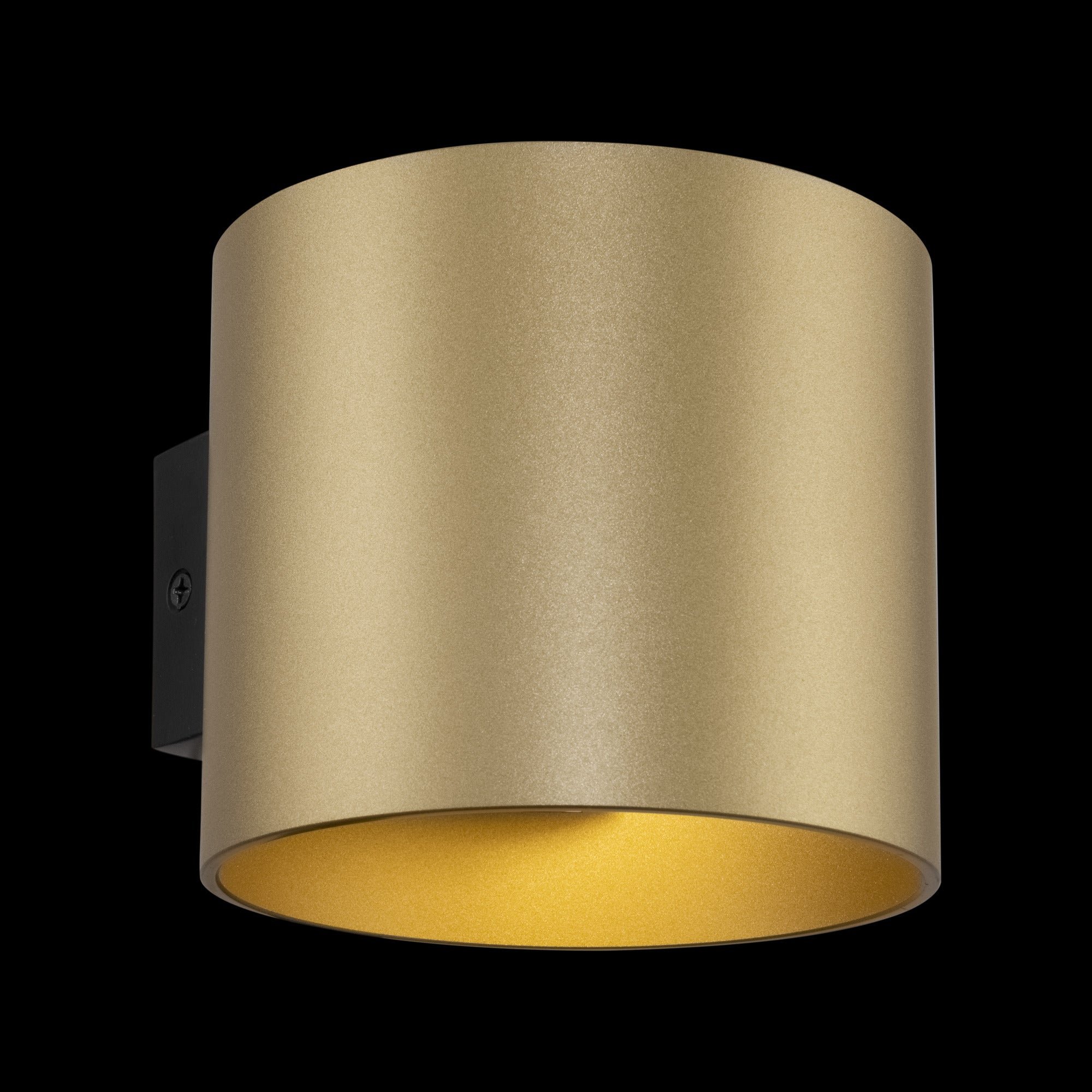 Lampada da parete Ceiling & Wall in Alluminio Rond Opaco Oro...