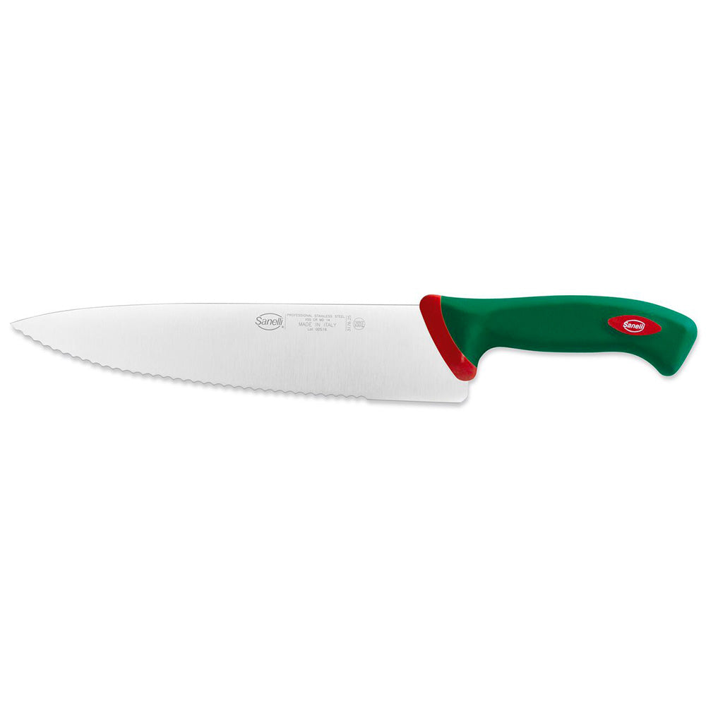 Image of Coltello da Cucina Professionale Trinciante Seghettato Lama 25 cm Sanelli Premana