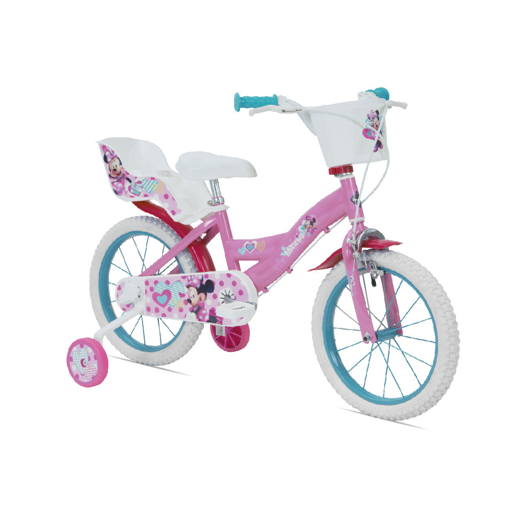 Bicicletta per Bambina 16'' Freni Caliper con Licenza Disney Minnie...