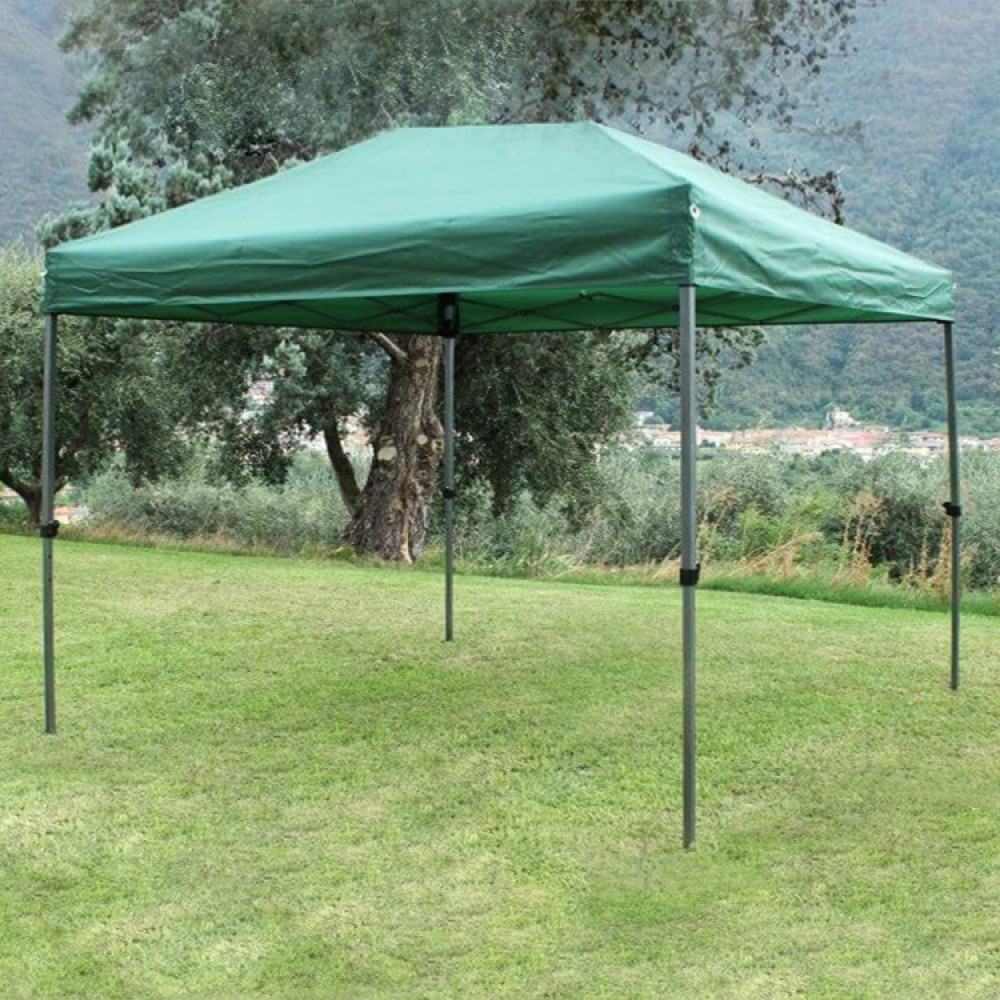 Gazebo Holiday 3x4,5 m in Acciaio Verde...
