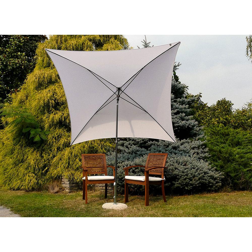 Ombrellone da Giardino 200x200 cm Palo Ø27 mm in Acciaio Maffei Kronos Bianco...