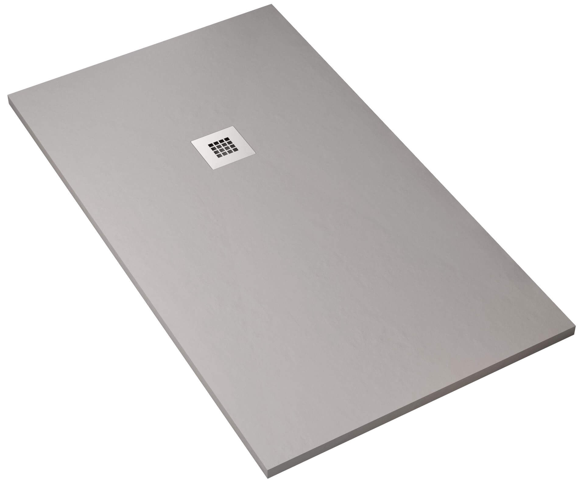 Image of Piatto Doccia 80x90 cm in Pietra Bonussi Everest Grigio Chiaro