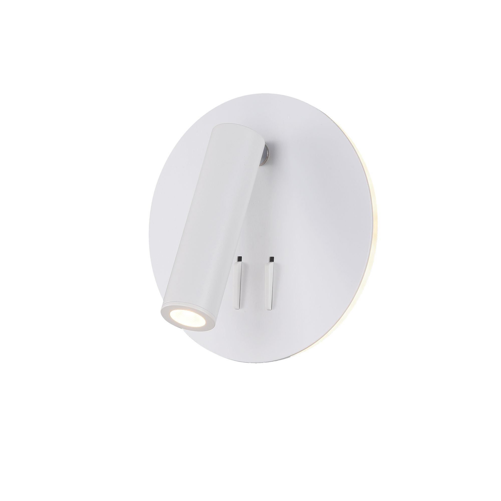 Lampada da parete Ceiling &amp; Wall in Alluminio Ios 176 Bianco