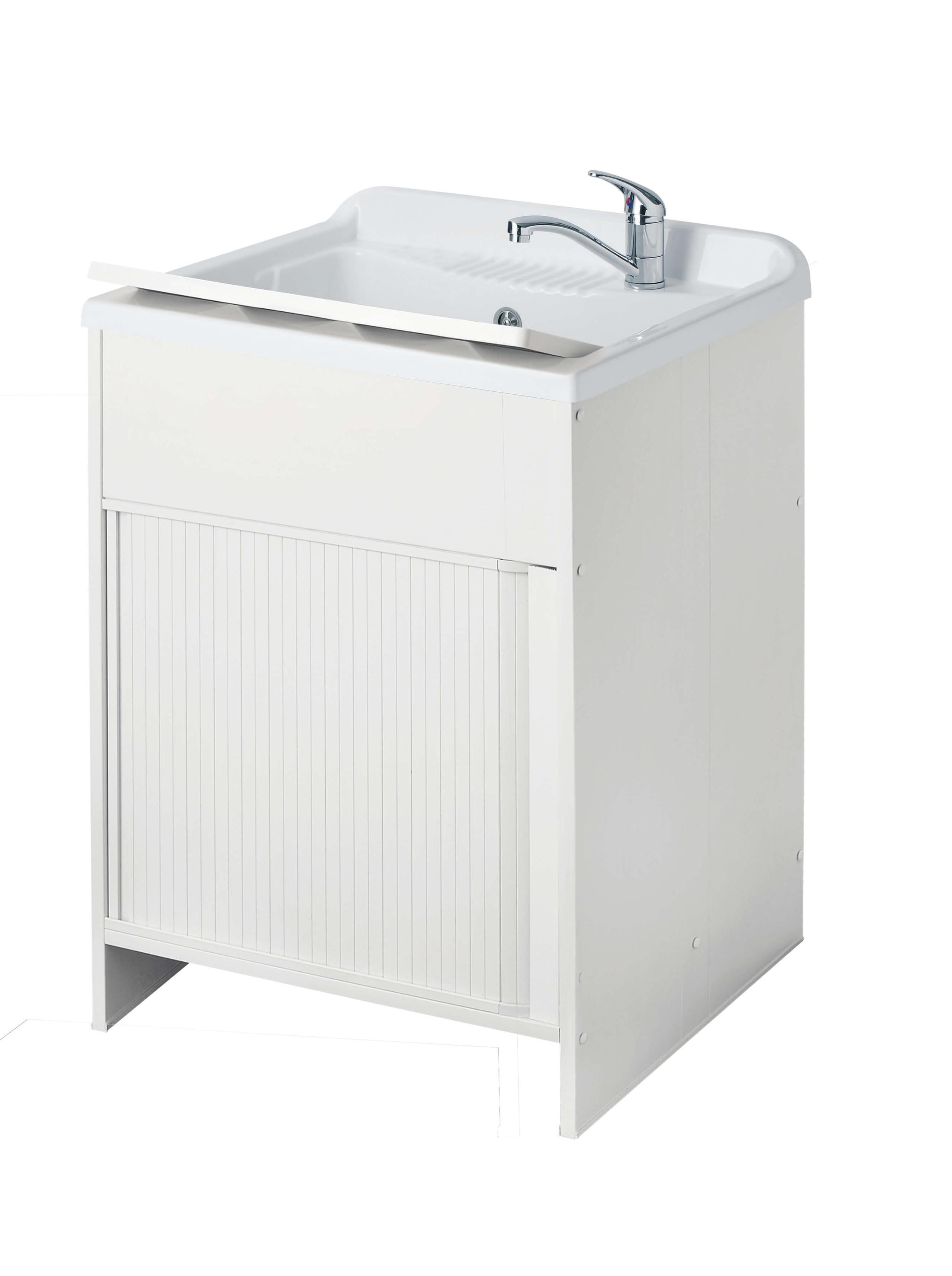 Mobile Lavatoio in PVC 60x60x85 cm Serranda e Asse Forlani Laundry Shutter