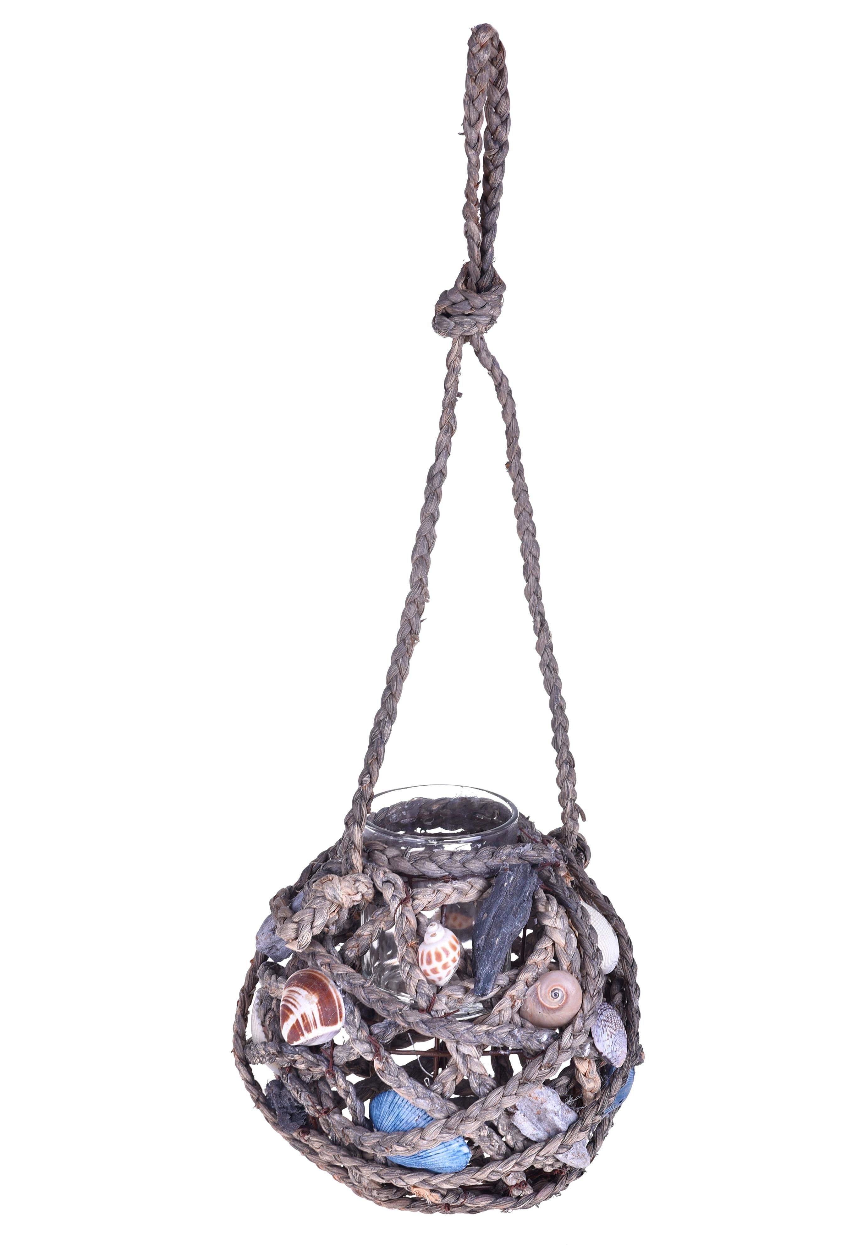 PRGN Scacciapensieri Con Conchiglie - Strumento Musicale Decorativo 20x46cm - Foto 2