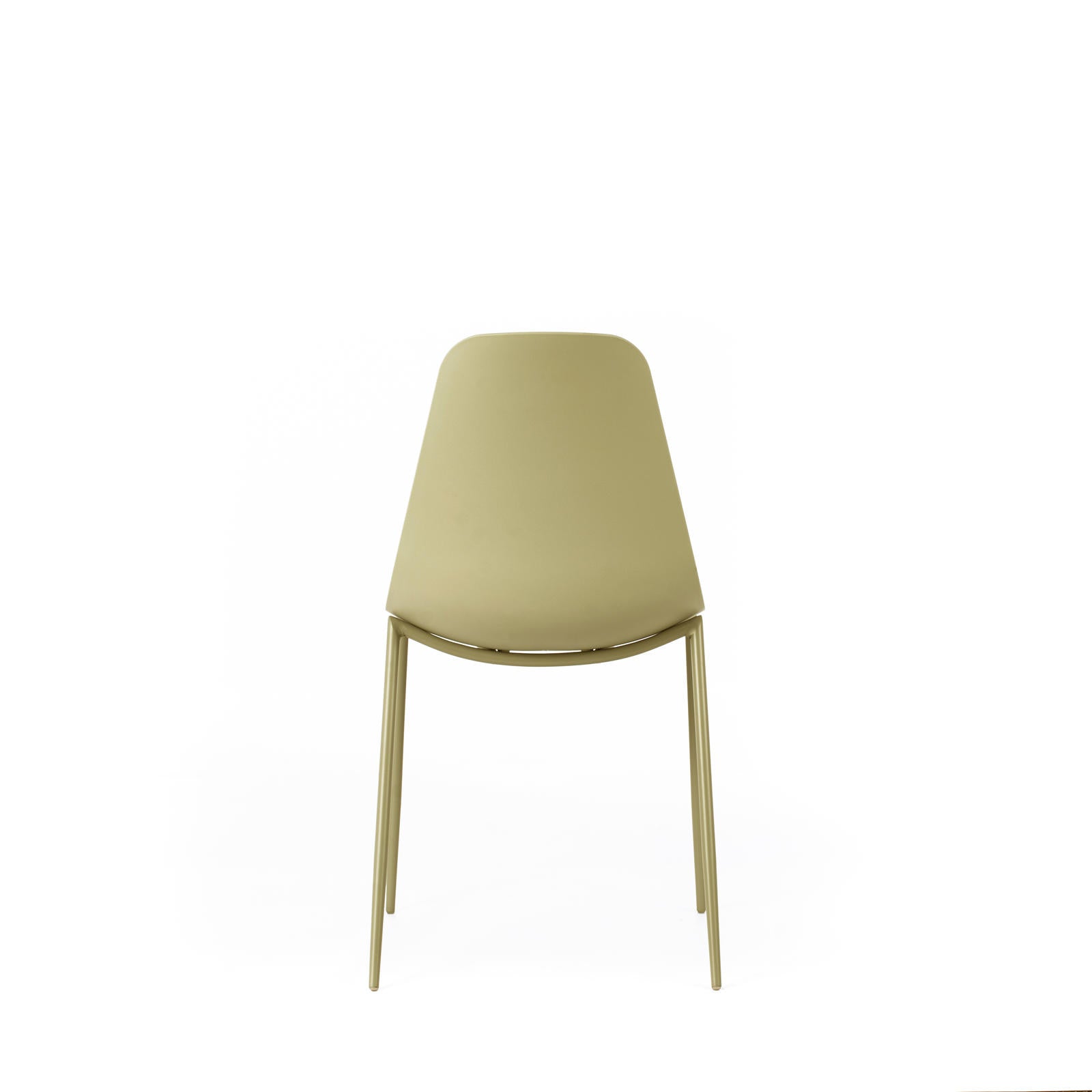 Set 4 Sedie 49x48,5xH88 cm in Polipropilene Frida Giallo...