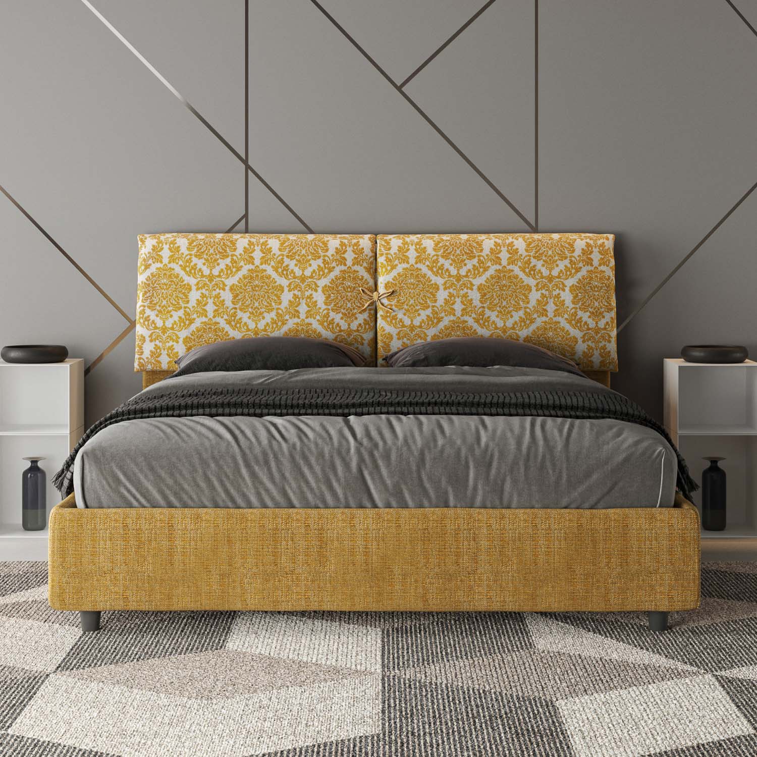 Letto Matrimoniale 160x210 cm con Rete Mados Giada 3 Agata 3...