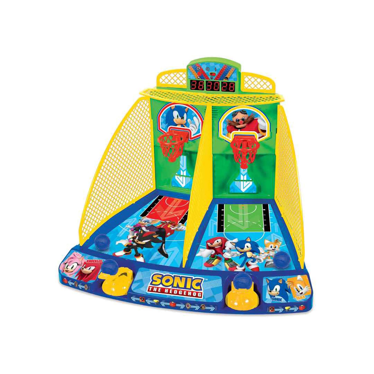 Basketball Gioco Arcade per Bambini 1-2 Giocatori Suoni e Luci LED Sonic...