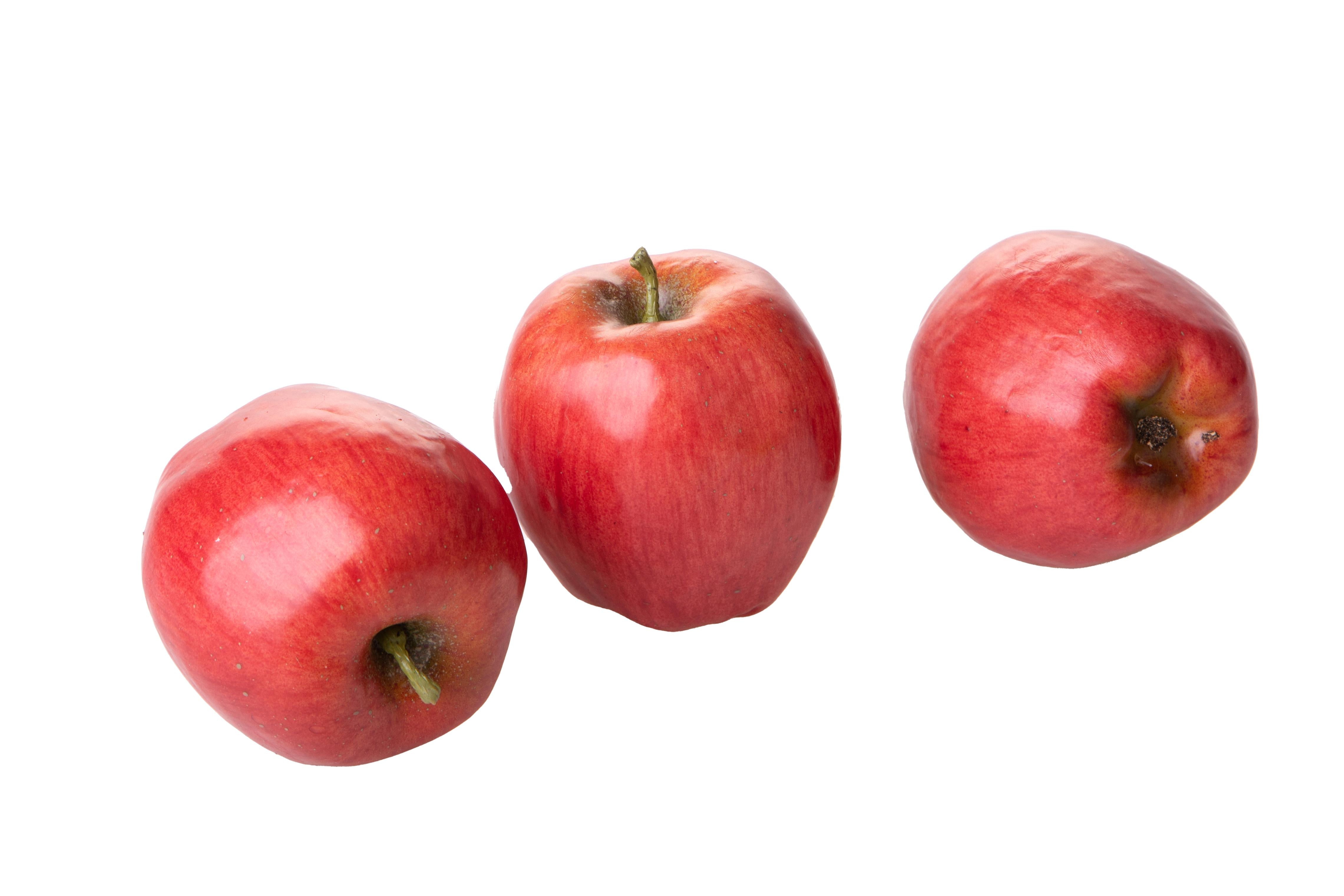 Set 6 Mele Artificiali Rossa Ø 8x H 8 cm...