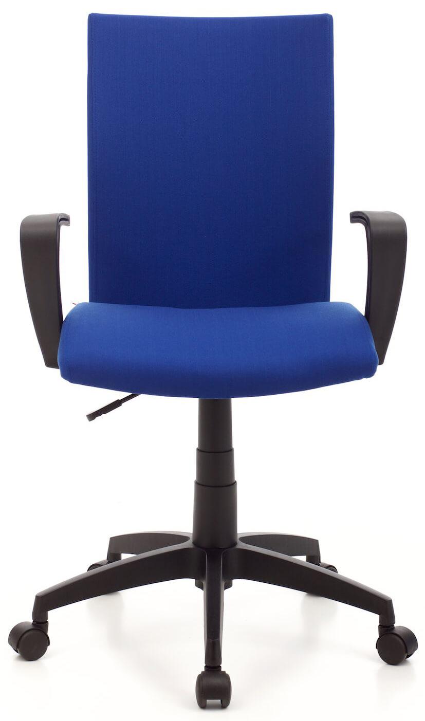 Sedia da Ufficio Operativa in Tessuto Milano Blu...