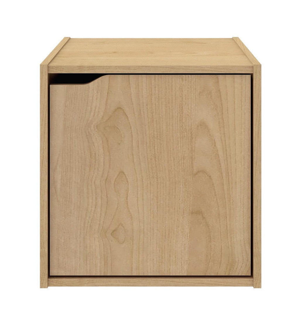 Cubo Composite con Anta 35x35x35 cm in Compensato Naturale...