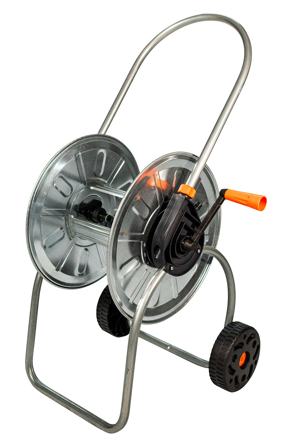 Carrello Avvolgitubo Manuale 50 mt in Acciaio Zincato 306IT Agrati