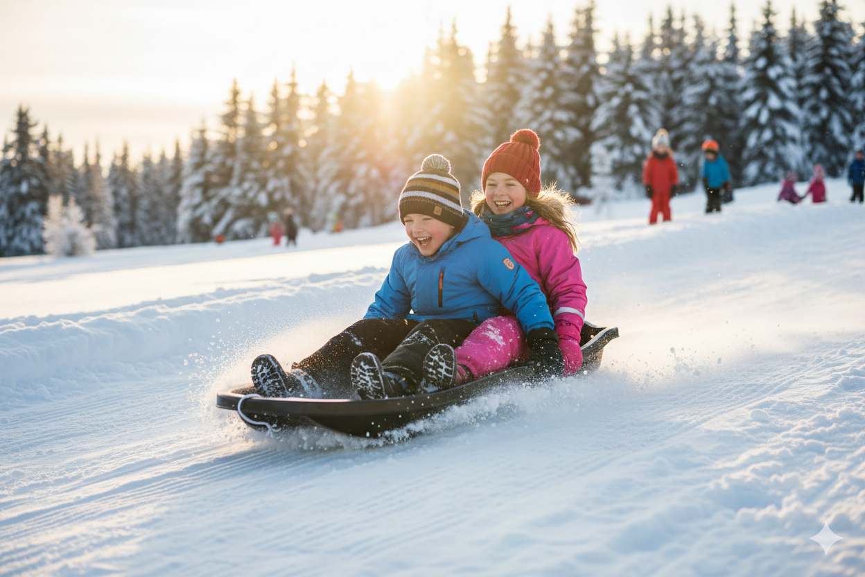 Bob Slittino Nero con Freni Stiga Pacer Duo...