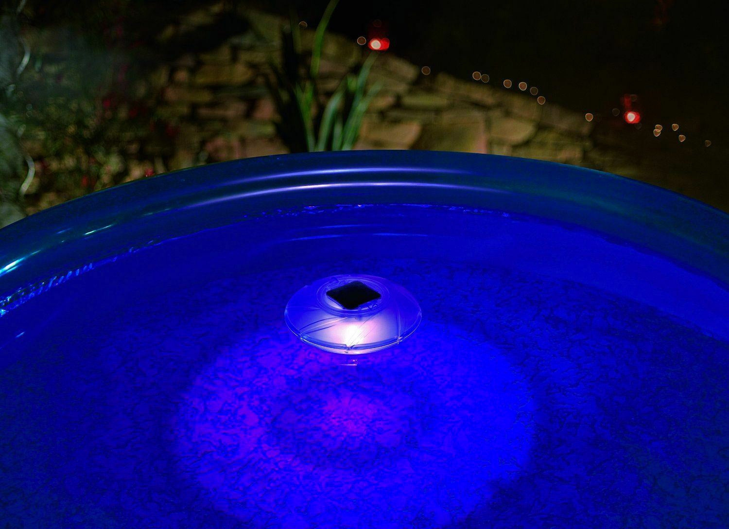 Lampada Multicolor Solare Galleggiante per Piscina Ø18 cm Bestway...