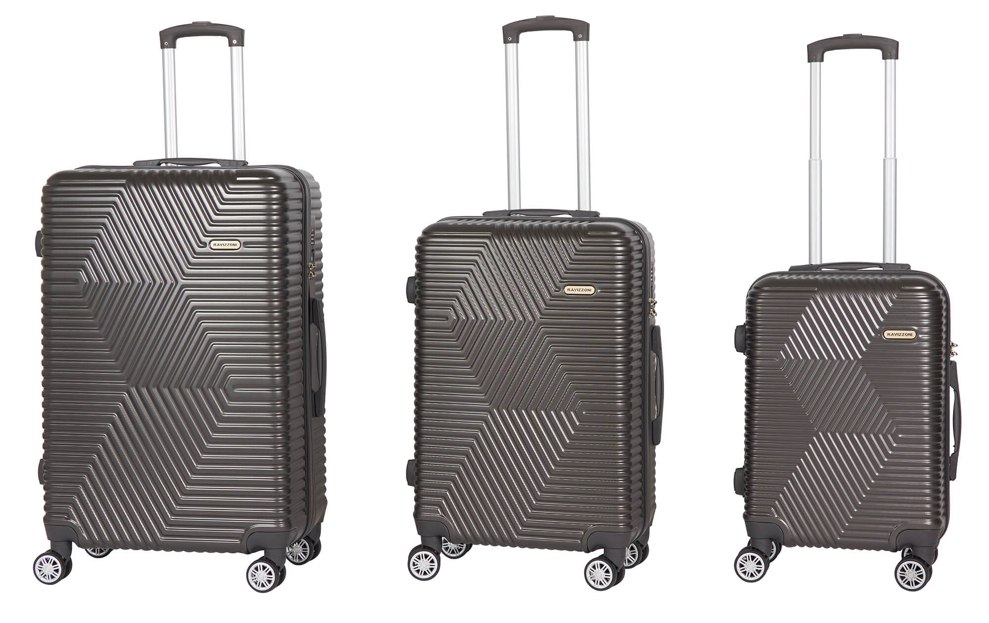 Aklsvion Set Valigie 3 Pezzi ABS - Valigia 20 Pollici Con Zaino E Borsa Toilette - Foto 11