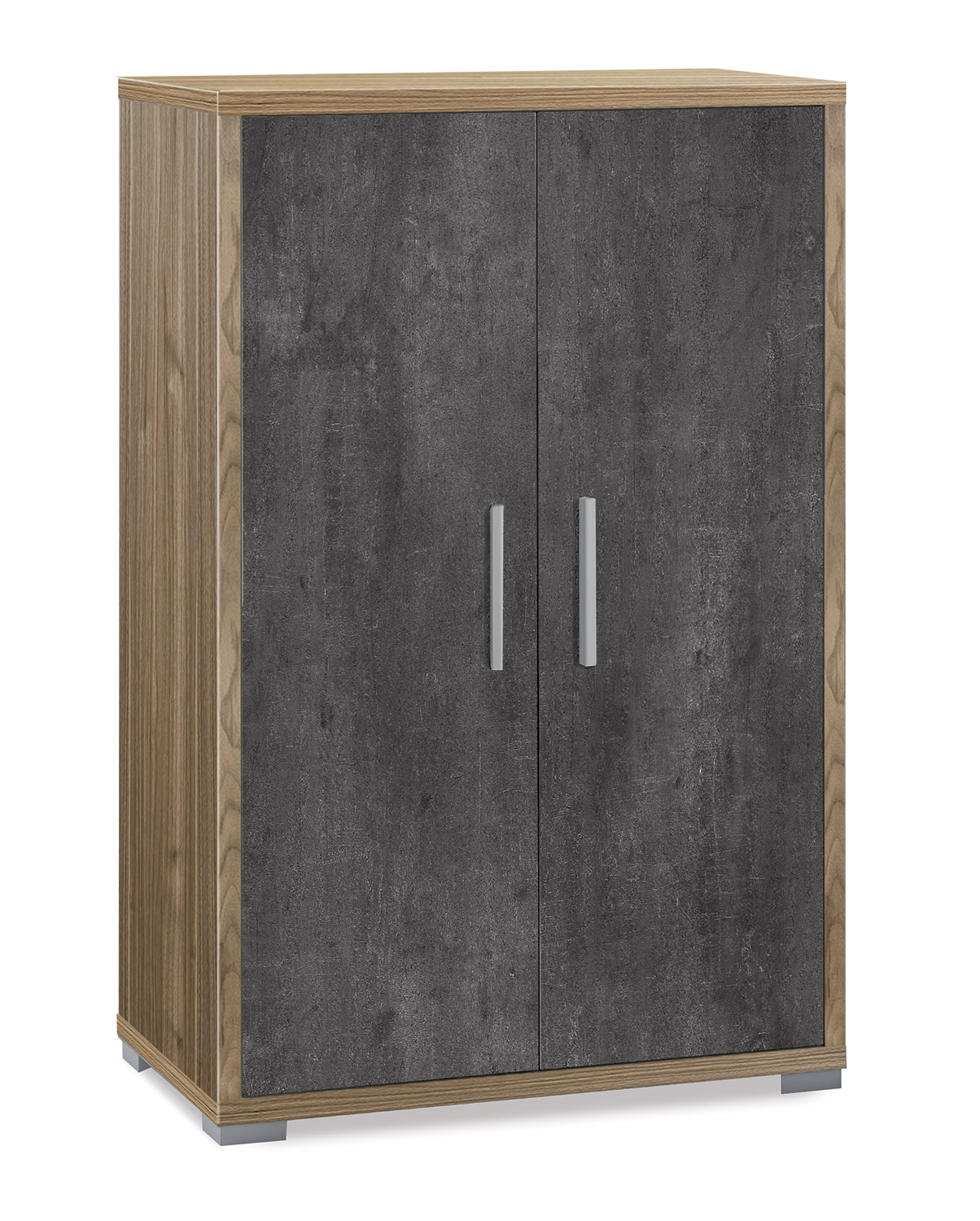 Armadietto A Specchio Con LED 76 X 15 X 55 Cm Grigio 020006675 - 6
