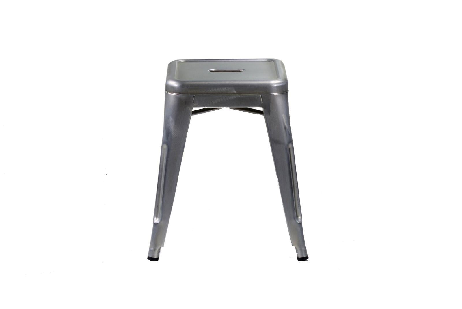 Sgabello Bristol 39x39xh45 cm in Ferro Galvanizzato...