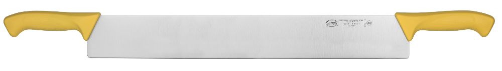 Image of Coltello per Formaggio 2 Manici Antiscivolo Lama 50 cm Sanelli Skin Giallo