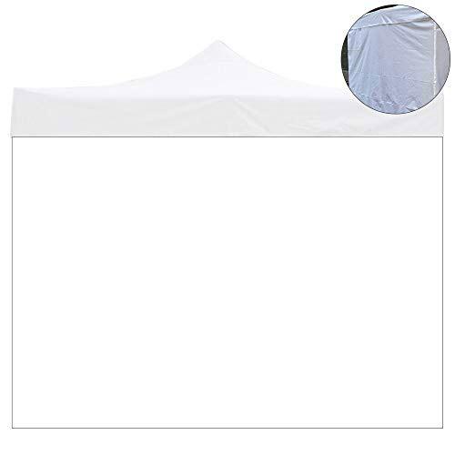 Image of Telo di Ricambio Laterale per Gazebo Pieghevole 3x2m Impermeabile Ricambio Bianco