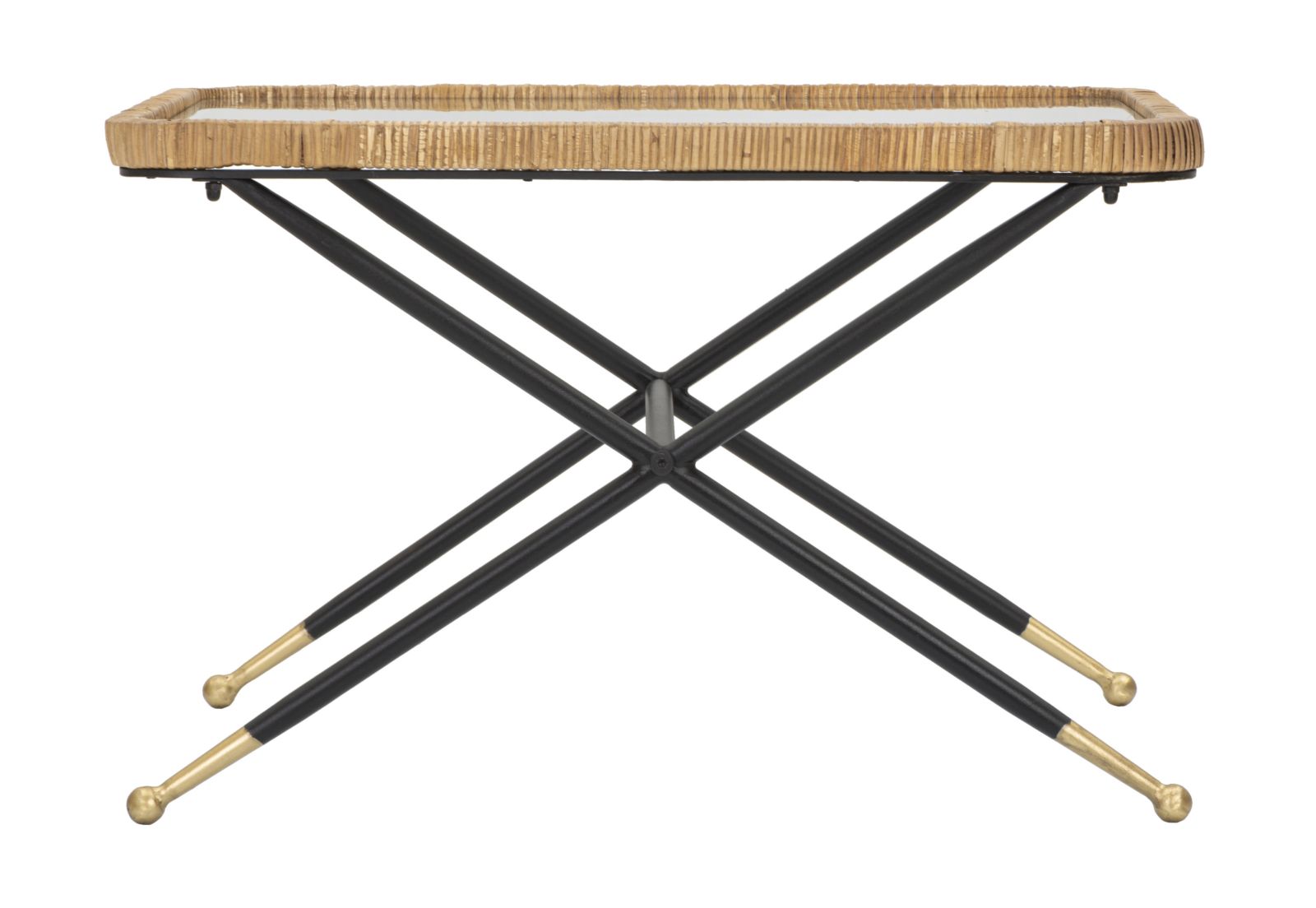 Tavolino Salotto In Legno Noce DecHome - 90x45x40.5 Cm Con Ripiano | Design Moderno E Pratico - Foto 7