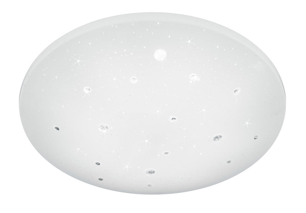 Plafoniera da Interno a LED in Plastica Bianco...