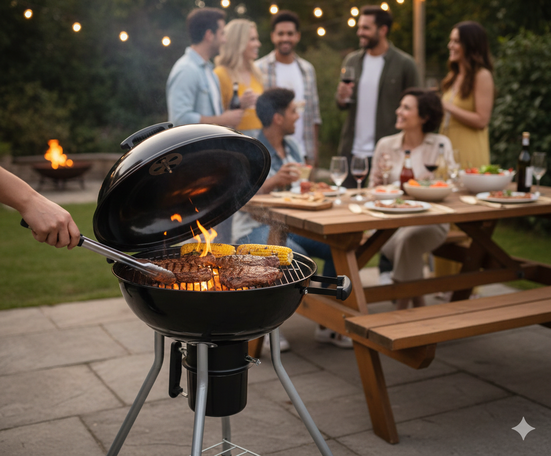 Barbecue a Carbonella Arizona Ø47 cm Nero...