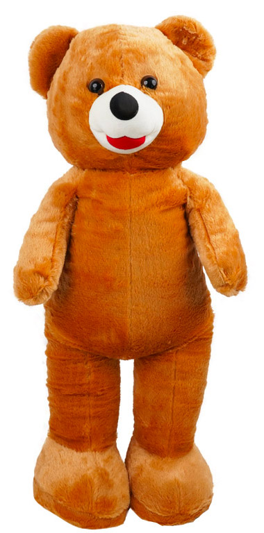 Image of Orso Peluche in Piedi H100 cm per Bambini Marrone