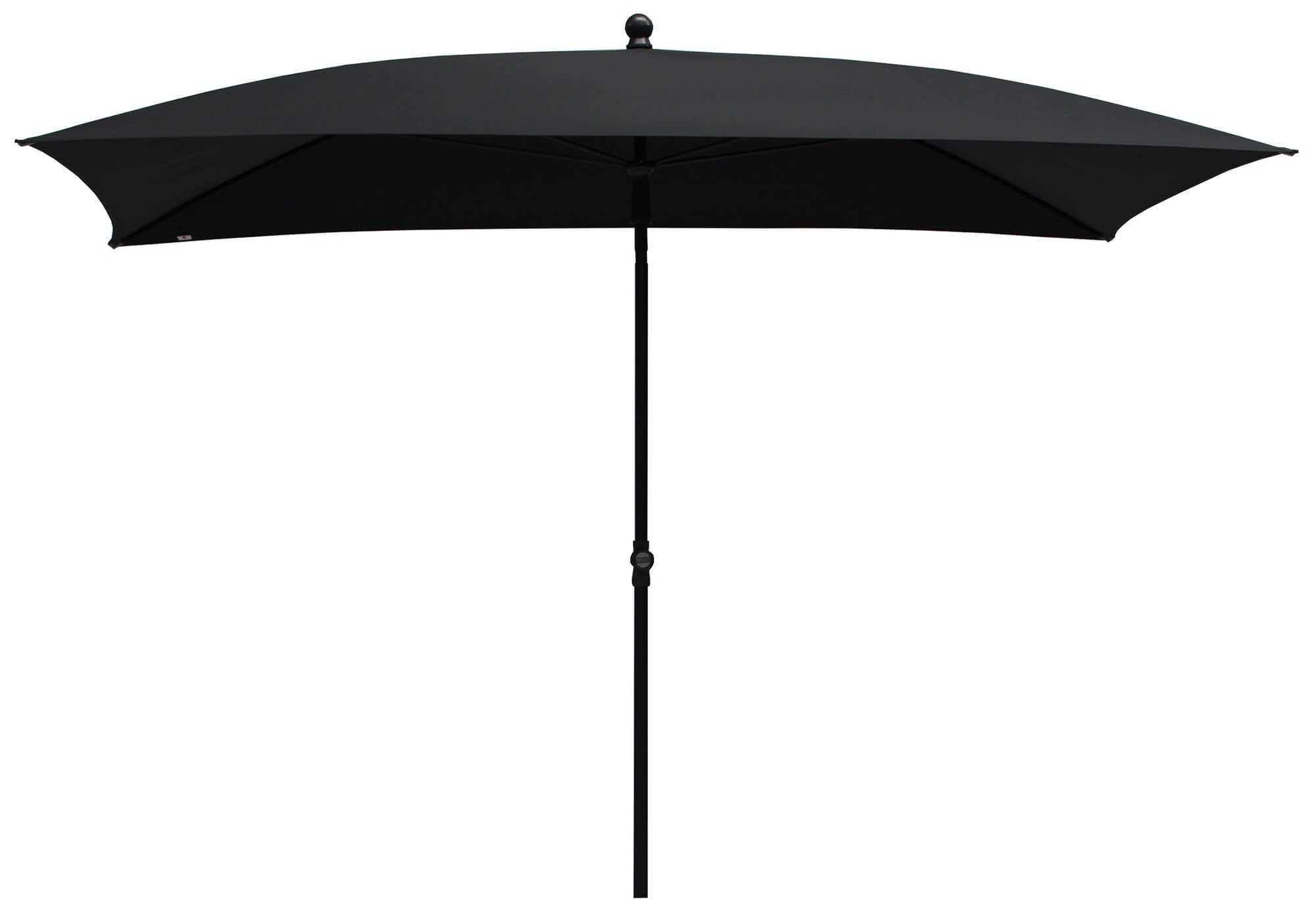Ombrellone da Giardino 2,4x1,5 m Palo Ø27 mm in Acciaio Maffei Kronos Antracite