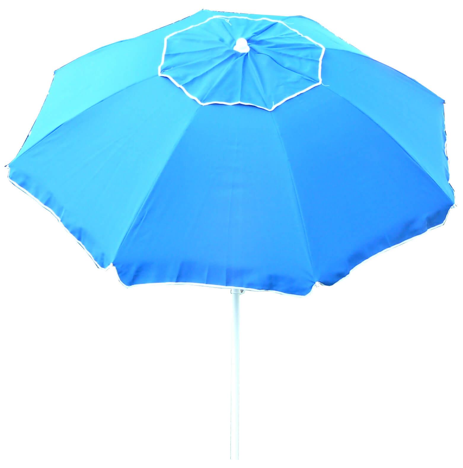 Ombrellone da Giardino Ø2 m Palo Ø32 mm in Acciaio Maffei Asia Blu